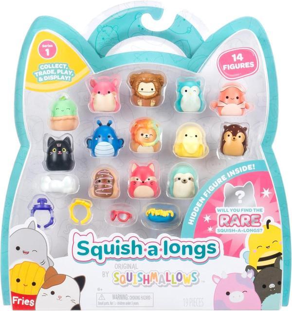 Squish-a-Longs by Squishmallows 14 Figürlü Sürpriz Kutu Seti – Serisi 1 Orijinal Mini Koleksiyon - Image 1