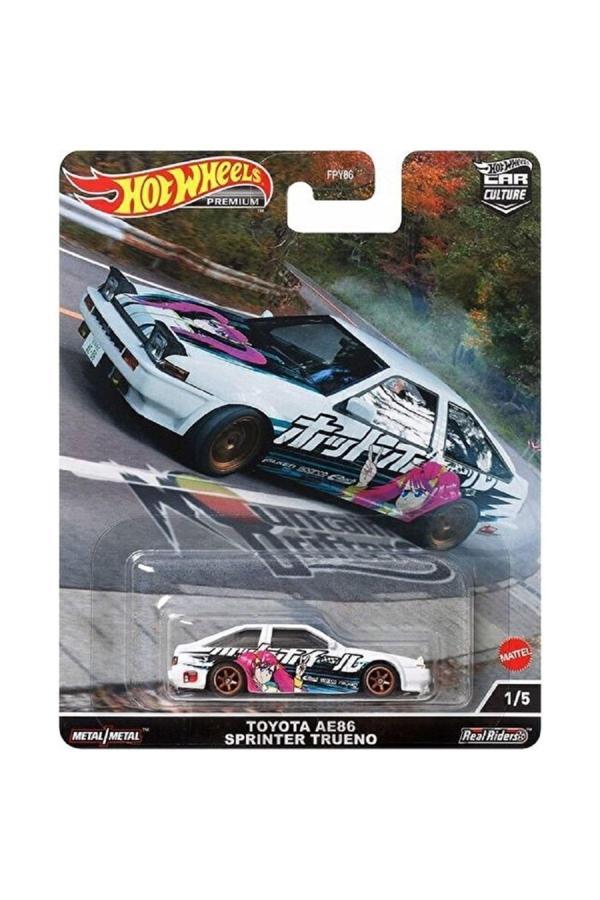 Hw Car Culture Arabalar Toyota Ae86 Sprınter Treno Hcj99 - Image 1