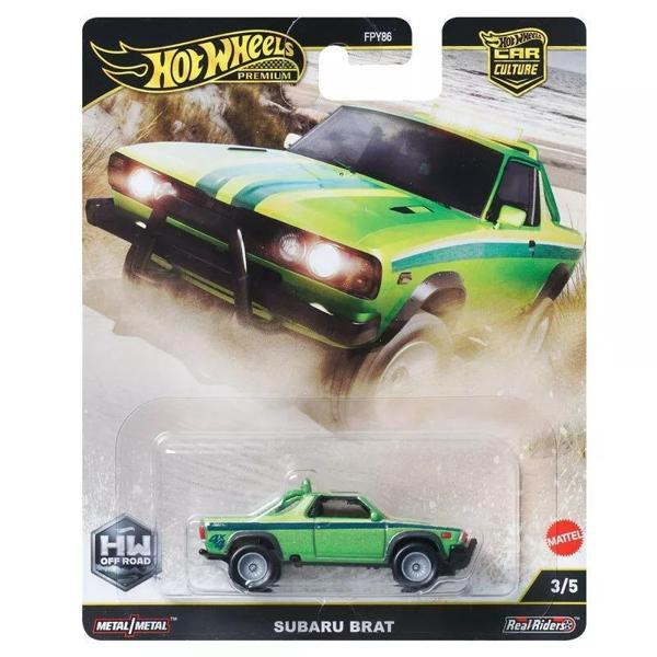 Hot Wheels Car Culture Off-Road Subaru Brat – Metal Gövde Koleksiyon Aracı - Image 1
