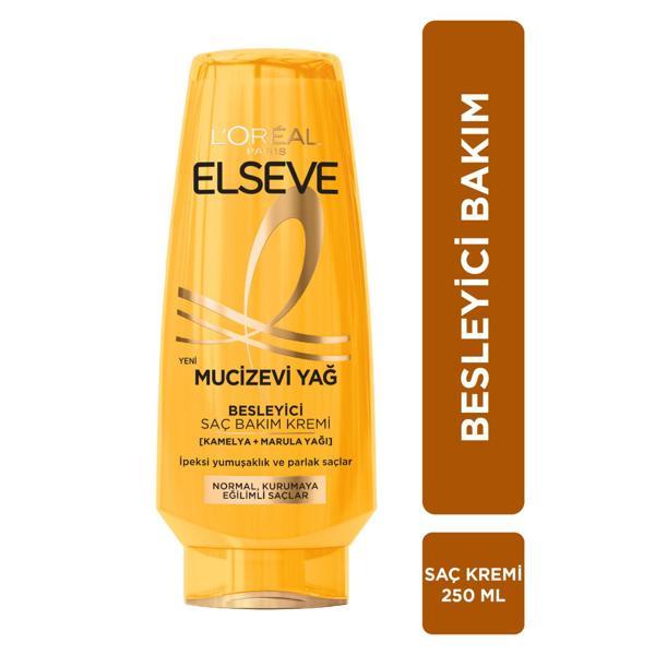 L'Oréal Paris Elseve Mucizevi Yağ Besleyici Bakım Kremi 250ml - Image 1