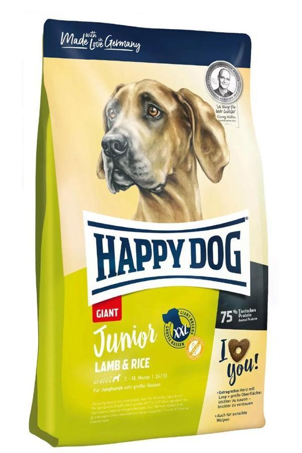 Happy Dog Giant Junior Kuzu Etli Yetişkin Köpek Maması 15 Kg - Image 1