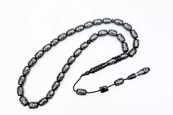 Oltu Taşı Koç Başı Model Tespih - Image 1