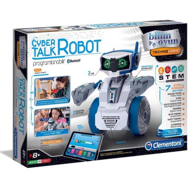 Robotik Laboratuvarı - Cyber Talk Robot Clementoni Lisanslı 64447 - Image 1