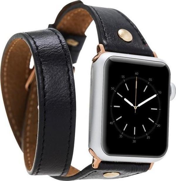 Bouletta Apple Watch Uyumlu Deri Kordon 42-44-45mm Slim DTGT RST1 - Image 1