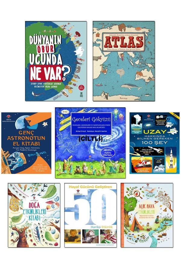 Tübitak Yayınları Dünyanın Öbür Ucunda Ne Var? Atlas - Kıtalar, Denizler Ve Kültürler Arası Yolculuk Rehberi Geceleri - Tübitak Yayınları - Image 1