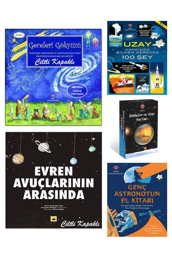 Tübitak Yayınları Geceleri Gökyüzü Uzay Hakkında Bilmen Geren 100 Şey Gökbilim Ve Uzay Kartları Genç Astronotun El Kit - Tübitak Yayınları - Image 1