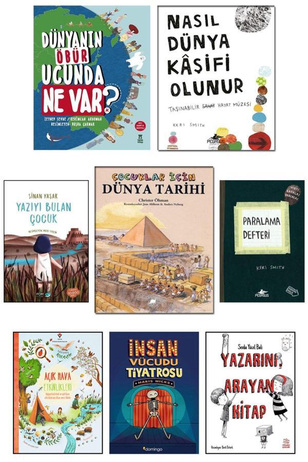 Domingo Yayınevi Yazıyı Bulan Çocuk Nasıl Dünya Kaşifi Olunur Çocuklar İçin Dünya Tarihi Paralama Defteri Keri Smith - Domingo Yayınevi - Image 1
