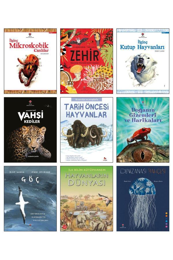 Tübitak Yayınları İlginç Mikroskobik Canlılar İlginç Kutup Hayvanları Zehir Vahşi Kediler Tarih Öncesi Hayvanlar 9Lu S - Tübitak Yayınları - Image 1