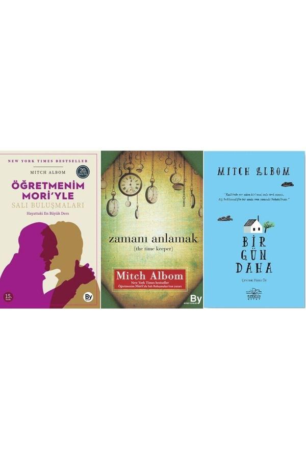 Boyner Yayınları Öğretmenim Mori'yle Salı Buluşmaları + Zamanı Anlamak + Bir Gün Daha / Mitch Albom Set - Boyner Yayınları - Image 1