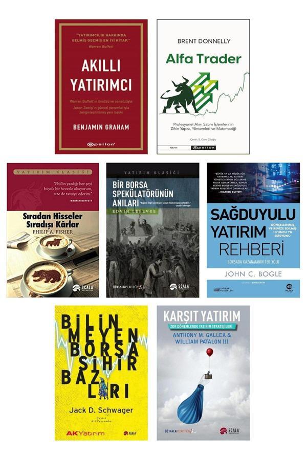 Scala Yayıncılık Sıradan Hisseler Sıradışı Kârlar Alfa Trader Karşıt Yatırım Akıllı Yatırımcı Borsa Sihirbazları 7Li - Scala Yayıncılık - Image 1
