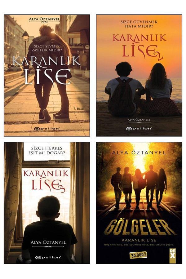 Epsilon Yayınevi Karanlık Lise 1 + Karanlık Lise 2 + Karanlık Lise 3 + Karanlık Lise Gölgeler / Alya Öztanyel 4 Kitap - Epsilon Yayınevi - Image 1