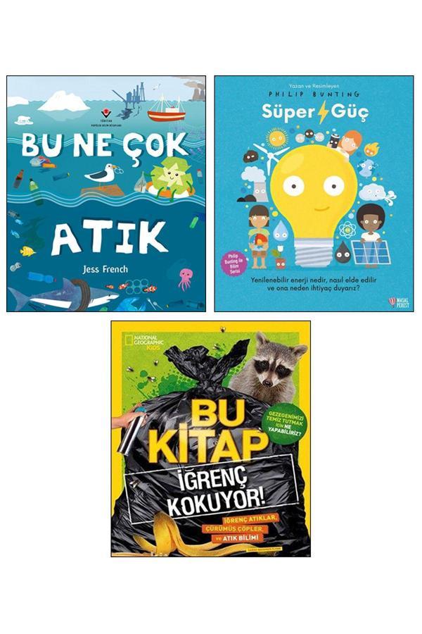 Tübitak Yayınları Bu Ne Çok Atık Jess French Süper Güç Bu Kitap İğrenç Kokuyor - Çocuklar İçin Geri Dönüşüm Kitapları - Tübitak Yayınları - Image 1