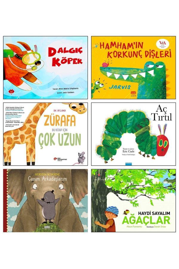 Mavi Bulut Yayıncılık Aç Tırtıl Dalgıç Köpek Hamham'In Korkunç Dişleri Zürafa Bu Kitap İçin Çok Uzun Canım Arkadaşlarım 6 - Mavi Bulut Yayıncılık - Image 1