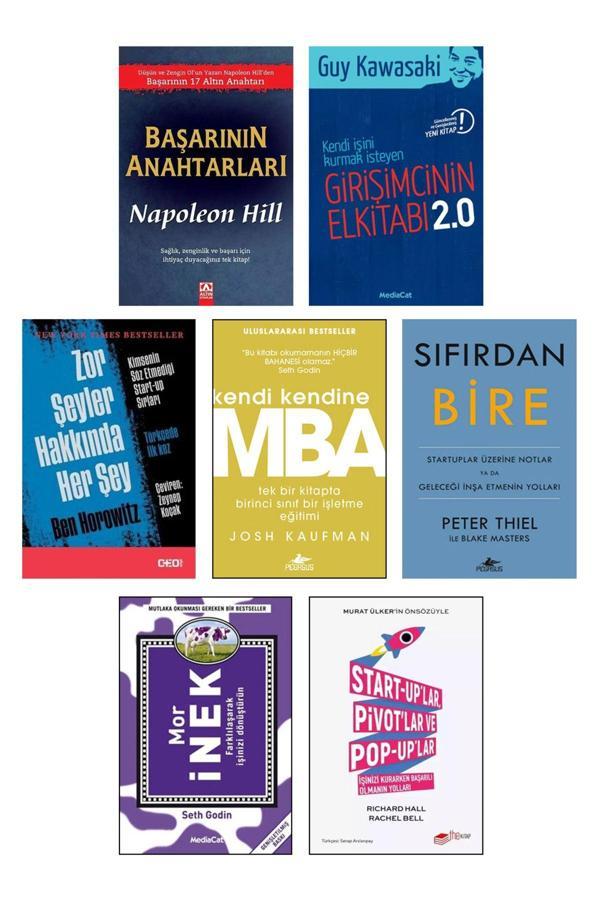 Altın Kitaplar Kendi Kendine Mba Mor İnek Sıfırdan Bire Peter Thiel Zor Şeyler Hakkında Her Şey Startup Kitapları - Altın Kitaplar - Image 1