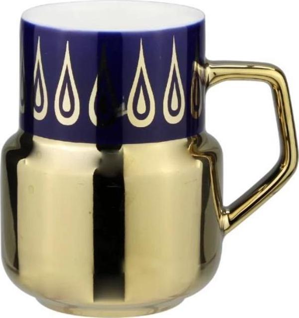 Kosova Kgp-087 Porselen Lüx Kupa Yaldızlı 4 Renk - Image 1