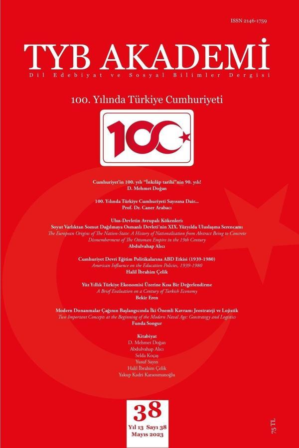 Tyb Akademi 38: 100. Yılında Türkiye Cumhuriyeti - Image 1