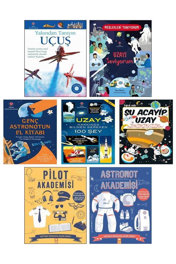 Tübitak Yayınları Genç Astronotun El Kitabı Uzay Hakkında Bilmen Gereken 100 Şey Astronot Akademisi Pilot Akademisi - Tübitak Yayınları - Image 1