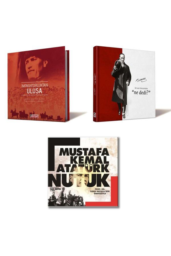Hürriyet Kitap İmparatorluktan Ulusa Bir Asır Öncesinden Ne Dedi? Ciltli Gazi Mustafa Kemal Atatürk Nutuk Tam Metin - Image 1
