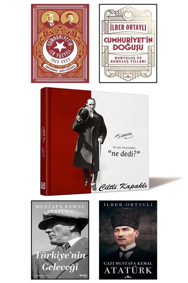 Kronik Kitap Cumhuriyet'İn İlk Yüzyılı Cumhuriyet'İn Doğuşu İlber Ortaylı Gazi Mustafa Kemal Atatürk 5Li Set - Kronik Kitap - Image 1