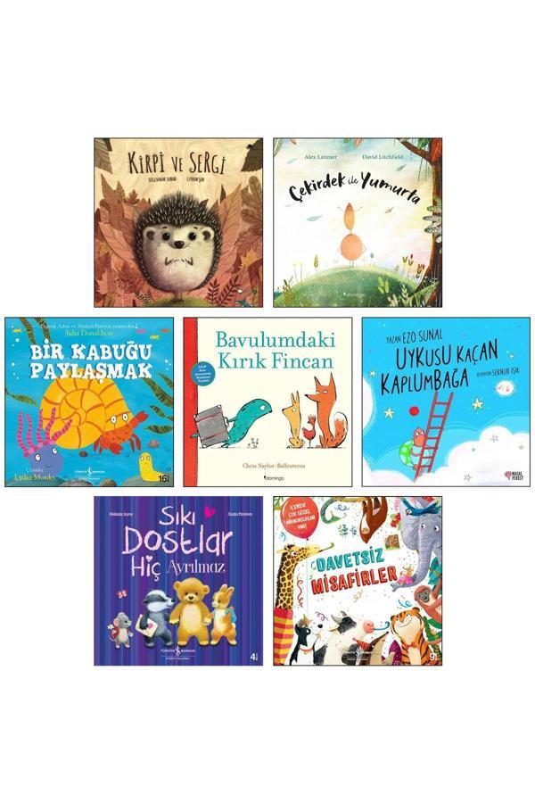 İş Bankası Kültür Yayınları Kirpi Ve Sergi Çekirdek İle Yumurta Bavulumdaki Kırık Fincan Uykusu Kaçan Kaplumbağa Kabuğu Paylaşma - İş Bankası Kültür Yayınları - Image 1