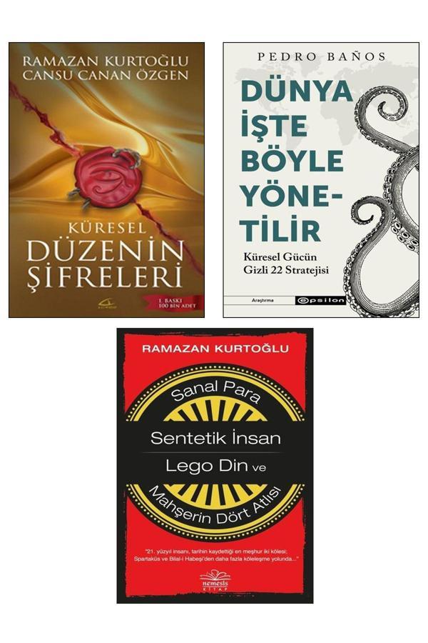 Epsilon Yayınevi Küresel Düzenin Şifreleri + Dünya İşte Böyle Yönetilir + Sanal Para Sentetik İnsan Lego Din Ve Mahşe - Epsilon Yayınevi - Image 1