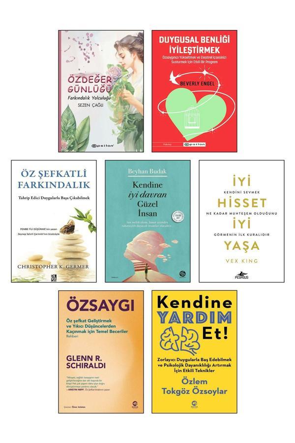 Epsilon Yayınevi Öz Değer Günlüğü Öz Şefkatli Farkındalık Kendine İyi Davran Güzel İnsan Kendine Yardım Et Öz Saygı - Epsilon Yayınevi - Image 1