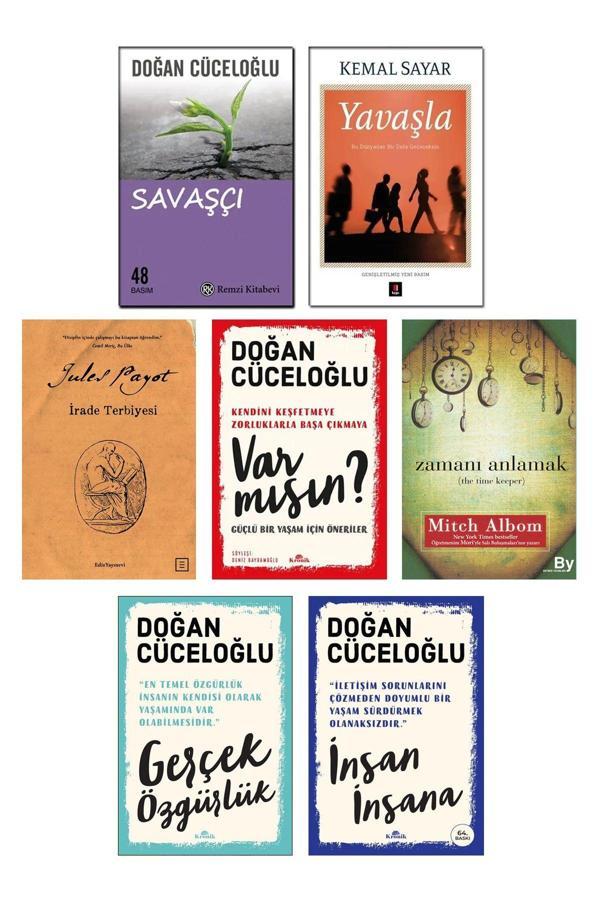 Kronik Kitap Yavaşla Kemal Sayar Var Mısın? Insan Insana Savaşçı Doğan Cüceloğlu Gerçek Özgürlük Psikoloji Seti - Kronik Kitap - Image 1