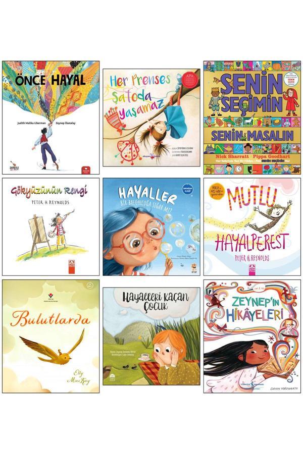 Altın Kitaplar Mutlu Hayalperest Hayaller Bir Baloncuğa Sığar Mı Önce Hayal Her Prenses Şatoda Yaşayamaz Bulutlarda - Altın Kitaplar - Image 1