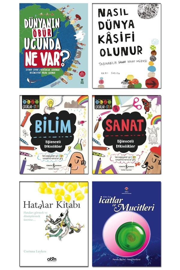 İş Bankası Kültür Yayınları Bilim Sanat Eğlenceli Etkinlikler Dünyanın Öbür Ucunda Ne Var Nasıl Dünya Kaşifi Olunur Hatalar Kita - İş Bankası Kültür Yayınları - Image 1