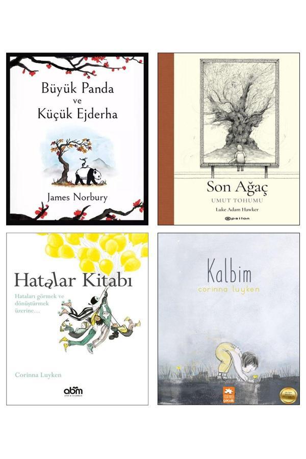 Epsilon Yayınevi Büyük Panda Ve Küçük Ejderha James Norbury + Son Ağaç + Hatalar Kitabı + Kalbim / 4Lü Set - Epsilon Yayınevi - Image 1