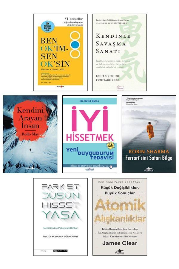 Destek Yayınları İyi Hissetmek David Burns Ferrari'Sini Satan Bilge Robin Sharma Fark Et Düşün Hisset Yaşa Rollo May - Destek Yayınları - Image 1