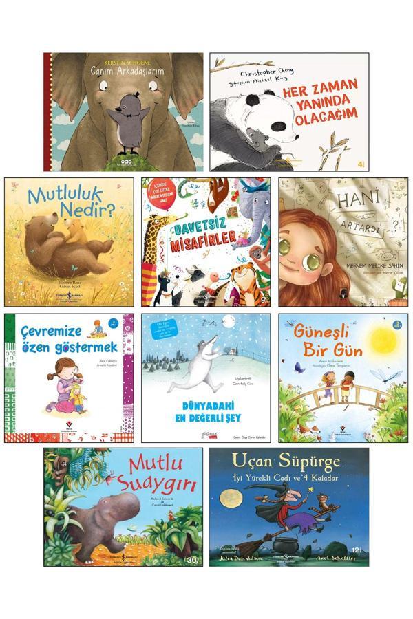 İş Bankası Kültür Yayınları Mutlu Su Aygırı Uçan Süpürge Çevremize Özen Göstermek Dünyadaki En Değerli Şey Güneşli Bir Gün 10Lu - İş Bankası Kültür Yayınları - Image 1