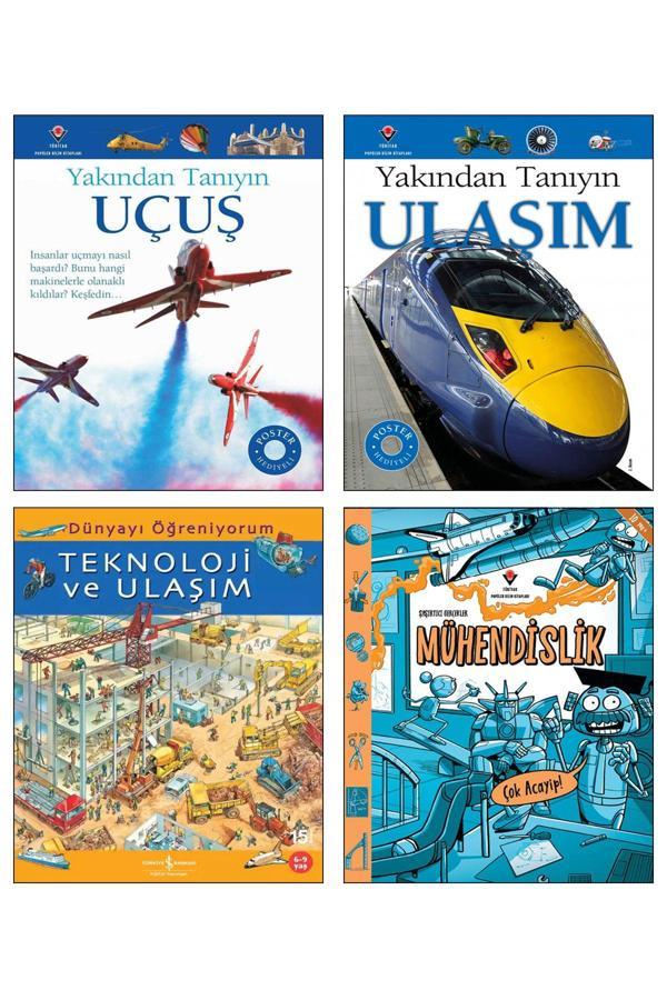 Tübitak Yayınları Yakından Tanıyın Uçuş Ulaşım Dünyayı Öğreniyorum Teknoloji Ve Ulaşım Şaşırtıcı Gerçekler Mühendislik - Tübitak Yayınları - Image 1