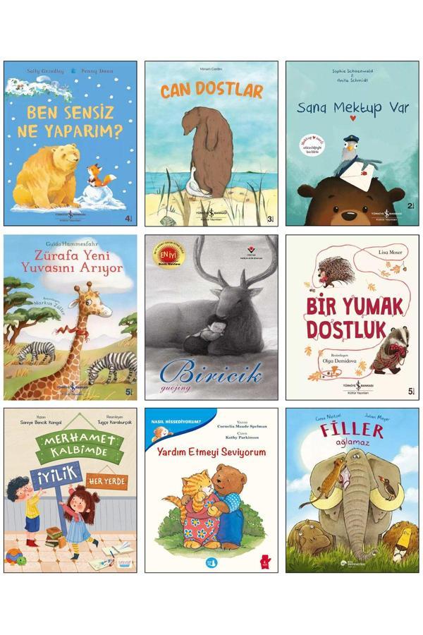 İş Bankası Kültür Yayınları Bir Yumak Dostluk Merhamet Kalbimde İyilik Her Yerde Yardım Etmeyi Seviyorum Ben Sensiz Ne Yaparım? - İş Bankası Kültür Yayınları - Image 1