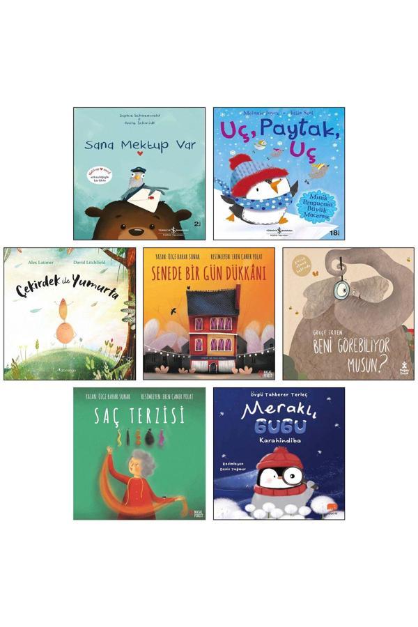 İş Bankası Kültür Yayınları Sana Mektup Var Uç Paytak Uç Çekirdek İle Yumurta Senede Bir Gün Dükkanı Beni Görebiliyor Musun? 7Li - İş Bankası Kültür Yayınları - Image 1