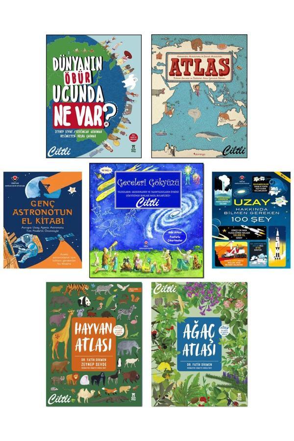 Tübitak Yayınları Dünyanın Öbür Ucunda Ne Var? Geceleri Gökyüzü Hayvan Atlası Ağaç Atlası Gökbilim Ve Uzay Kartları - Tübitak Yayınları - Image 1
