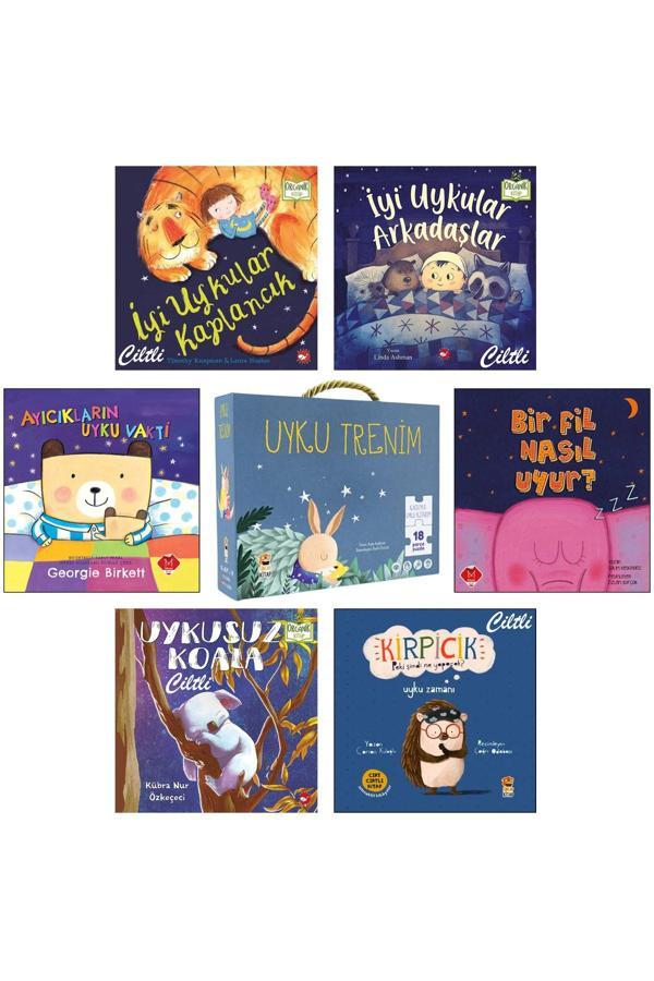 Sincap Kitap Uyku Trenim Kagu İyi Uykular Arkadaşlar Bir Fil Nasıl Uyur? Uykusuz Koala Kirpicik Uyku Zamanı 7Li - Sincap Kitap - Image 1