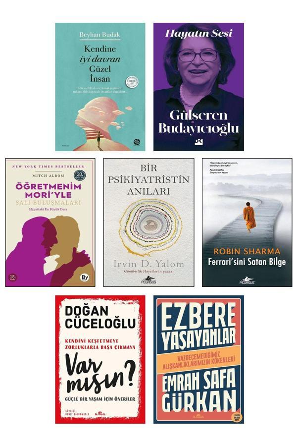 Destek Yayınları Kendine İyi Davran Güzel İnsan Beyhan Budak Hayatın Sesi Öğretmenim Mori'Yle Salı Buluşmaları 7Li Se - Destek Yayınları - Image 1