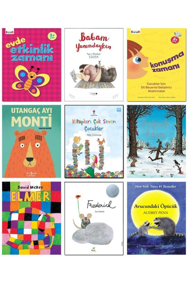 İş Bankası Kültür Yayınları Utangaç Ayı Monti Evde Etkinlik Zamanı Konuşma Zamanı Değnek Adam Elmer Frederick Avucundaki Öpücük - İş Bankası Kültür Yayınları - Image 1