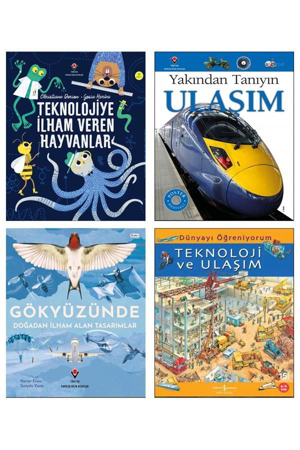 Tübitak Yayınları Teknolojiye İlham Veren Hayvanlar Yakından Tanıyın Ulaşım Gökyüzünde Doğadan İlham Alan Tasarımlar - Tübitak Yayınları - Image 1