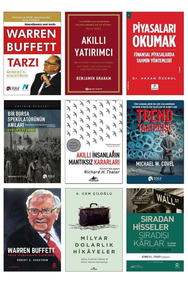 Scala Yayıncılık Warren Buffett Tarzı Bir Borsa Spekülatörünün Anıları Trend Takipçisi Akıllı Yatırımcı Yatırım Seti - Scala Yayıncılık - Image 1