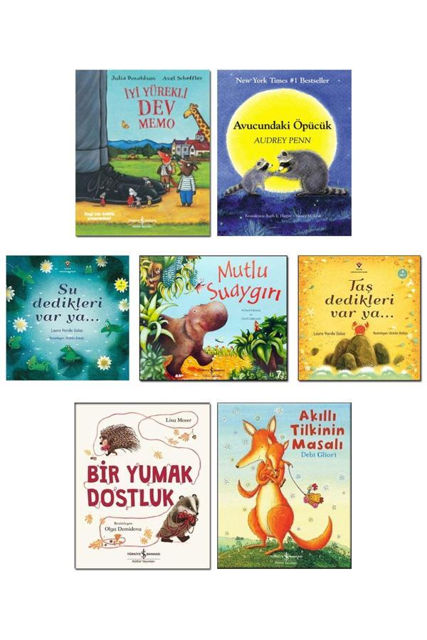 İş Bankası Kültür Yayınları İyi Yürekli Dev Memo Avucundaki Öpücük Mutlu Su Aygırı Bir Yumak Dostluk Su Dedikleri Var Ya - İş Bankası Kültür Yayınları - Image 1