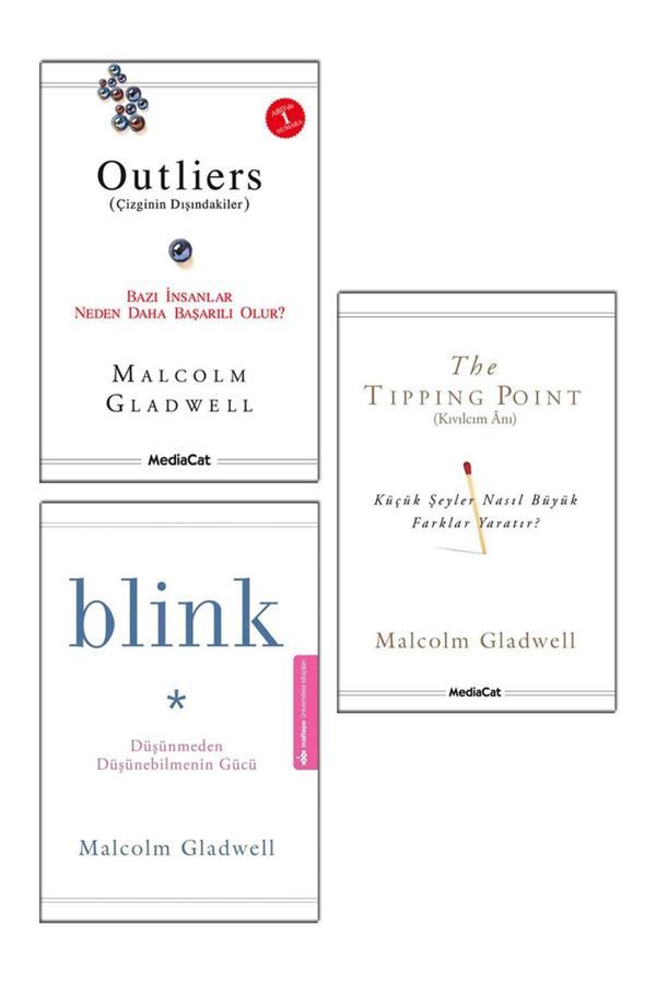 Destek Yayınları Outliers Çizginin Dışındakiler + The Tipping Point (Kıvılcım Anı) + Blink / Malcolm Gladwell 3 Kitap - Destek Yayınları - Image 1