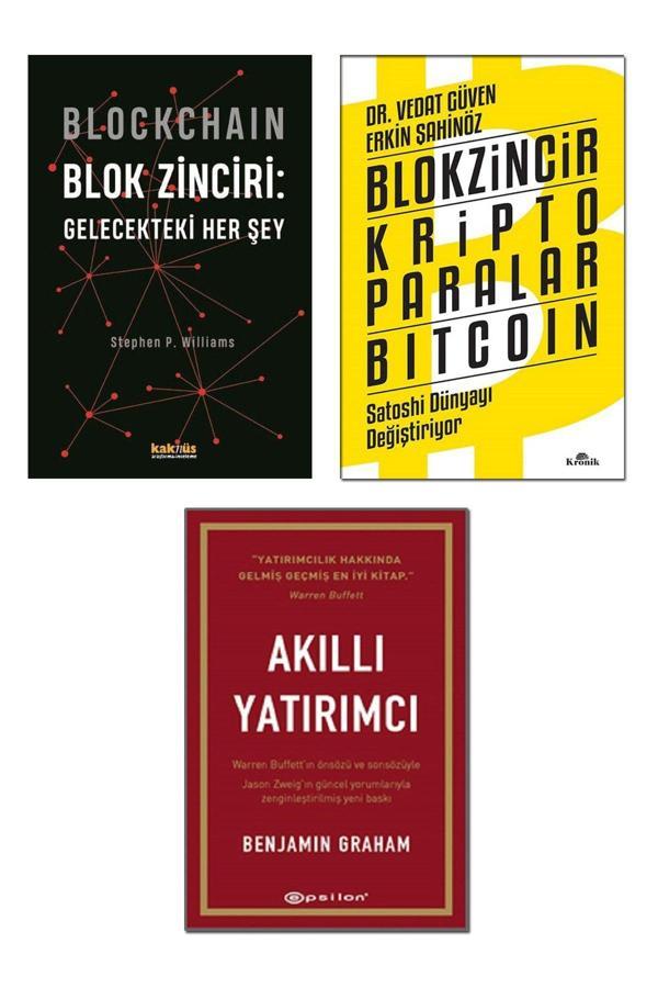 Kronik Kitap Blockchain Blok Zinciri Gelecekteki Her Şey + Blokzincir Kripto Paralar Bitcoin + Akıllı Yatırımcı - Kronik Kitap - Image 1