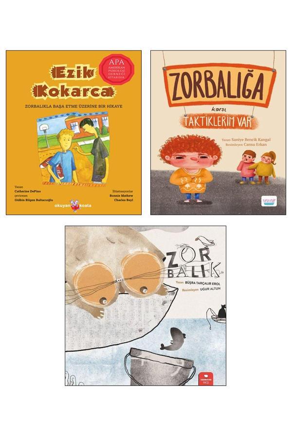 Okuyan Koala Ezik Kokarca Catherine Depino + Zorbalığa Karşı Taktiklerim Var Saniye Bencik Kangal + Zor Balık 3Lü - Okuyan Koala - Image 1