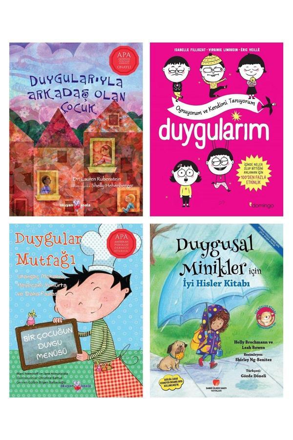 Domingo Yayınevi Duygularım + Duygularıyla Arkadaş Olan Çocuk + Duygular Mutfağı + Duygusal Minikler İçin İyi Hisler - Domingo Yayınevi - Image 1