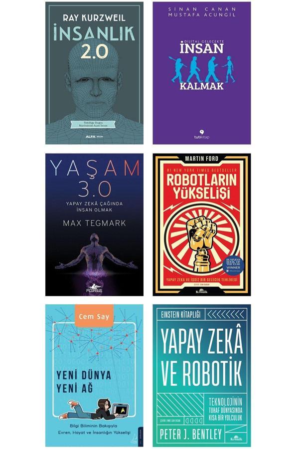 Kronik Kitap İnsanlık 2.0 + Yaşam 3.0 + Robotların Yükselişi + Cem Say Yeni Dünya Yeni Ağ + Yapay Zeka Ve Robotik - Kronik Kitap - Image 1