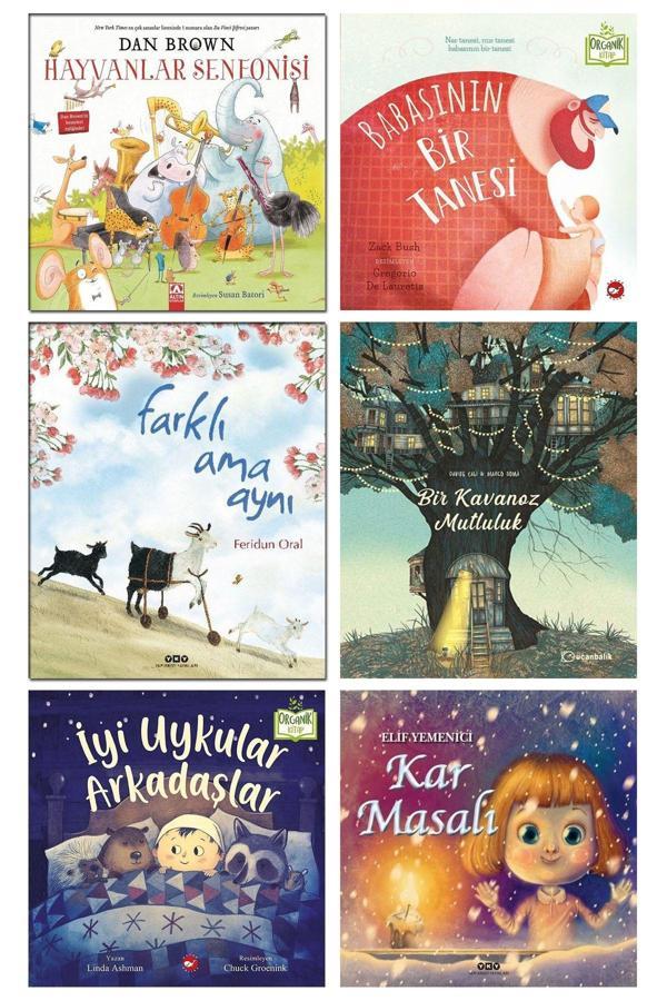 Yapı Kredi Yayınları Farklı Ama Aynı Ciltli Hayvanlar Senfonisi Kar Masalı Babasının Bir Tanesi İyi Uykular Arkadaşlar - Yapı Kredi Yayınları - Image 1
