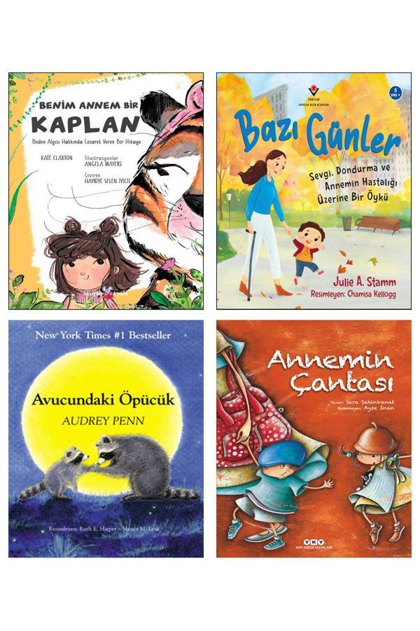 Yapı Kredi Yayınları Benim Annem Bir Kaplan + Bazı Günler + Avucundaki Öpücük Audrey Penn + Annemin Çantası / 4 Kitap Set - Yapı Kredi Yayınları - Image 1