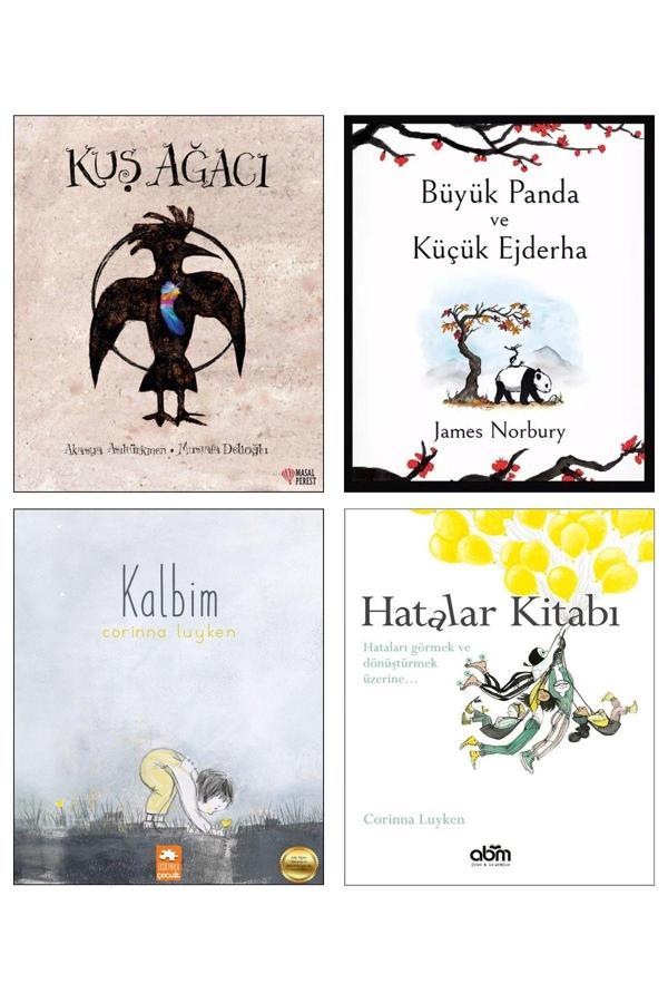 Epsilon Yayınevi Kalbim + Kuş Ağacı + Büyük Panda Ve Küçük Ejderha James Norbury + Hatalar Kitabı / Çocuk Kitapları 4 - Epsilon Yayınevi - Image 1